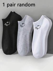 15 pares de calcetines cortos sólidos en negro/blanco/gris, de moda, simples, transpirables y que absorben la humedad, cómodos calcetines deportivos para el tobillo, calcetines invisibles, adecuados para uso diario, actividades al aire deportes en todas las estaciones, regalo de Navidad - Multicolor - Ver 10