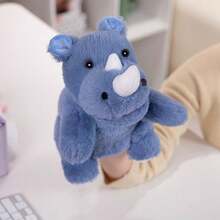 1pc Forest Animal Hand Puppet, Cute & Healing, 3D Full Body Design, Movable Mouth, Comfort Companion, Educational Interactive Toy For Kids - Multicolor - View 15