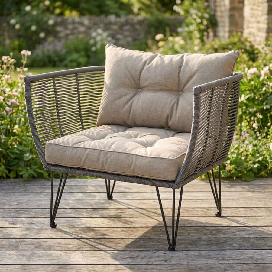 EASY SPEED Patio Cushions - Màu xám đen - Xem 1