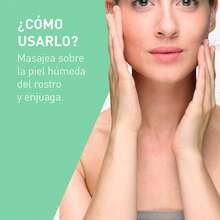 CeraVe Gel Limpiador Espumoso 473ml Limpiador Facial Piel Normal Grasa Ceramidas Acido Hialuronico Niacinamida Limpieza Profunda Uso Diario - Limpieza profunda - Ver 7