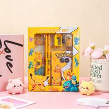 1 Set Cartoon Character Style Stationery Gift Box Set, Blind Box Including Pencil, Notebook, Pencil Sharpener, Pencil Case, Ruler, Eraser, Random Crayon - Multicolor - View 5