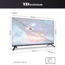 TD Systems Televisori - Spina tipo C UE (220-240 V) - Visualizzare 9