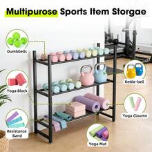 Rack d'haltères pour musculation - Noir - HA0994300 - Voir 3