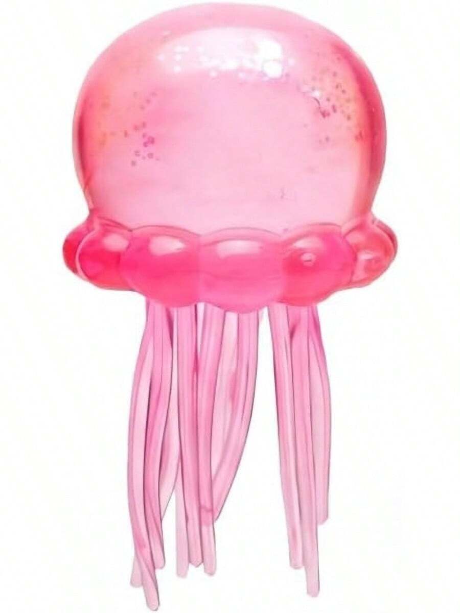 1 Piece Of Anxiety-Relieving Jellyfish Squishy Stress Toy – Ultra-Soft Slow Rising Squishies, A Stress-Relief Gadget  Squish, A Conical Sensory Stress-Relief Toy (For Adults To Relieve Anxiety), A Soft And Elastic Stress-Relief Set, Designed Specifically For Stress Relief.Party Gifts, Stress Relief, Stretching Activity Gifts, Or Decorations: This Stress-Relief Toy For Adults Is A Portable Anxiety-Relief Tool And Also Serves As An Attractive Desktop Decoration. - Pink - 查看 1