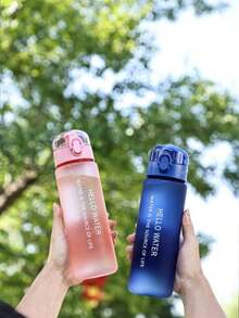 1pc 780ml Outdoor Portable Sports Water Bottle - Multicolor - View 1