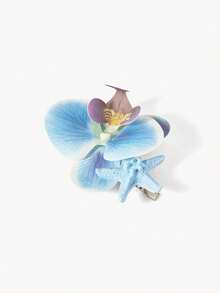 Opalesca 4件套优雅个性化甜美海星贝壳仿真兰花海滨度假风发夹，多功能女士发夹，发饰，头部饰品，女士发饰 - 彩色 - 查看 16