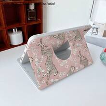 1 chiếc ốp lưng máy tính bảng họa tiết hoa hồng và da báo, tương thích với iPad 11/A16/10th/Air4/5/6/Pro 12.9/2024/2025/2020/2021/2022/2023/10.2/10.9/Mini7, 5/5pro/6/6pro/7/7pro/9s Pro, Matepad. - Nhiều màu - Xem 2
