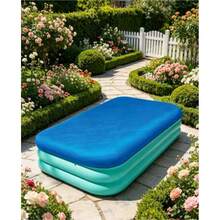 Lona de Proteção para Piscina Inflável, Tapete de Cobertura de Piscina - A - Visão 9