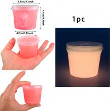 Kit de slime que brilla en la oscuridad de 67g - Masilla relajante súper suave y no pegajosa, apta para niños - Multicolor - Ver 12