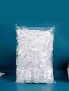 100 chiếc bịt tai dùng một lần màu trắng, độ đàn hồi cao, chống thấm nước, thích hợp cho tắm vòi sen, làm tóc, nhuộm tóc, bảo vệ tai dày dặn đặc biệt mới cho Halloween. - A - Xem 6