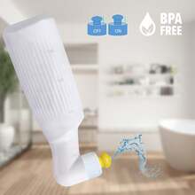 1pc 400ml Refillable Travel Spray Bottle With Adjustable Nozzle, Postpartum Care And Intimate Hygiene Spray, Suitable For Women, Men And Elderly - 400ML - View 4