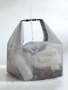 Bolsa de malla portátil para ducha con diseño de asa, bolsa impermeable para artículos húmedos, adecuada para trajes de baño y toallas de mujeres y hombres, 1 pieza bolsa de aseo de viaje, bolsa de playa, caja organizadora de cosméticos, ideal para viajes, gimnasio, camping, dormitorio, playa, uso en baño, bolsa de aseo esencial para el hogar y regreso a la escuela, bolsa de ducha, bolsa impermeable, caja de almacenamiento de gran capacidad, esencial de viaje, esencial de viaje para mujeres, esencial de viaje en crucero, esencial de vacaciones, suministros de viaje - Multicolor - Ver 6