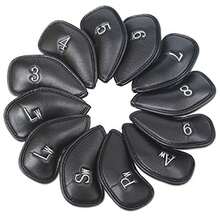 12pcs Golf Club Covers, Made Of PU Material, Golf Club Protective Sleeves, Suitable For Most Golf Clubs, Ideal For Golfers - Multicolor - View 8