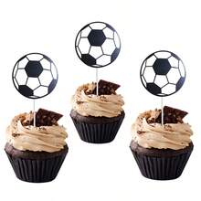 5pcs/Set 2026 World Cup Football Themed Birthday Cake Topper, Football Birthday Cake Decor, Suitable For Birthday Parties And Various Gatherings (Can Be Assembled According To The Reference Picture) - View 8