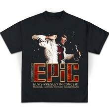 EPiC ElvisAAA Presley In Concert 2026 Shirt Unisex Tee - Black - View 1