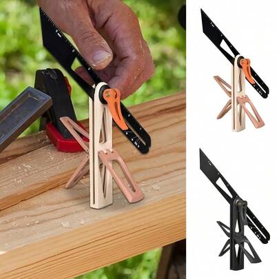 T-Bevel Angle Finder Sliding Gauge Protractor Scriber For Woodworking Dovetail Marker Guide For Woodworking Repairing Marking