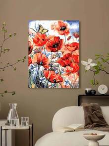 24-Color Adult DIY Digital Oil Painting Kit, 40*50cm/16*20inch, Includes 1pcs Canvas, 3pcs Different Paint Brushes & 1pcs Color Chart, Ideal For Living Room, Bedroom, Office & Home Wall Decoration, Perfect Gift For Valentine's Day, Birthday, Mother's Day, Christmas & All Holidays, Professional Adult Art Usage (Unframed) - Multicolor - View 4