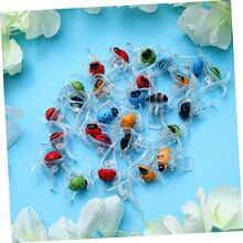 30pcs/20pcs/10pcs Ladybug Orchid Clips, Multi-Functional Clips For Climbing Plants, Orchids And Vines, Ladybug Plant Clips, Orchid Support Clips, Vine Clips, Plant Clips For Supporting Flowers, Orchids, Vines (Mixed Colors, 30pcs/10pcs) - Multicolor - View 8