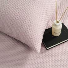 Two-Tone Air Conditioning Duvet And Pillowcase Set, Includes 1 Duvet And 1/2 Pillowcases, Made With A Soft And Comfortable Filling Process, Breathable Design To Keep Cool And Comfortable, Easily Integrates Into Any Bedroom Decor - 淺粉紅深粉 - 查看 3