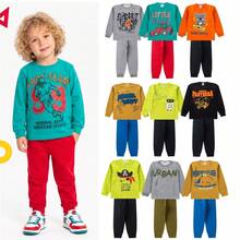 4-Piece Children's Winter Clothing Set For Boys - Assorted Sweatshirts - 2 Shirts + 2 Pants - Ready To Ship - 彩色 - 查看 16
