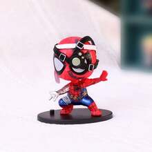 Hasbro Conjunto de figuras de versión Q con temática de superhéroes, modelo de personajes coleccionables como decoración de escritorio para fans - Unitalla - Ver 3