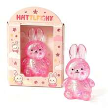 2026 New Color Squeeze Rabbit Squishy Toy, - Sensory Squeeze Toys - Stress Relief Toys, Gift Box Filler, Birthday Gift, Classroom Reward Treasure Box Toys, Christmas Stocking Stuffers, Gifts For Boys Girls, Cute Children Party Favors. - thỏ (màu hồng) - Xem 2