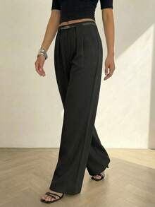 Women Pants - Black - View 1