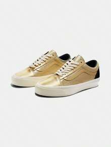 Giày thể thao cổ thấp Vans Unisex Old Skool 36 LX PRECIOUS MEDAL, Bộ sưu tập Hè 2026 VN000CQDGLD - Vàng - Xem 2