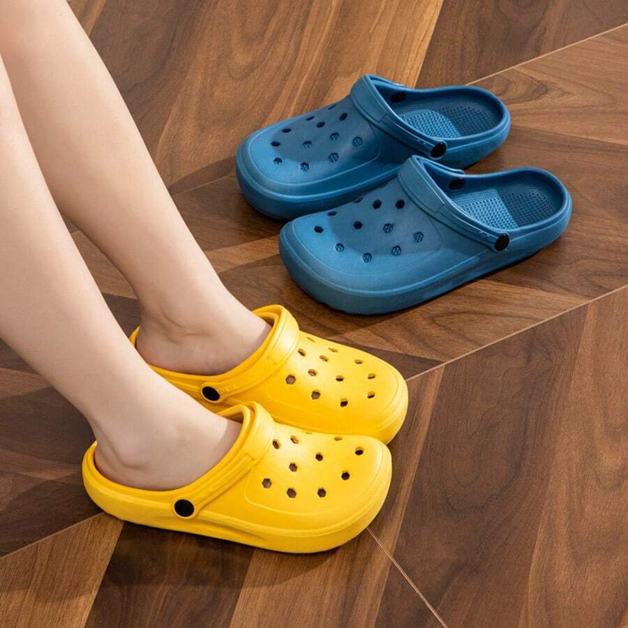1 đôi dép lê mùa hè unisex, dép xăng đan chống thấm nước cho cặp đôi, dép đế mềm chống trượt, quà tặng sinh nhật bất ngờ cho kỳ nghỉ ngoài trời.