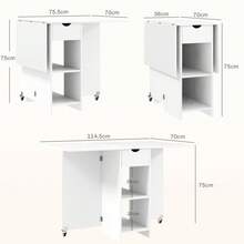 Dining Tables - White - View 6