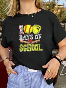 Women T-Shirts - Black - View 1