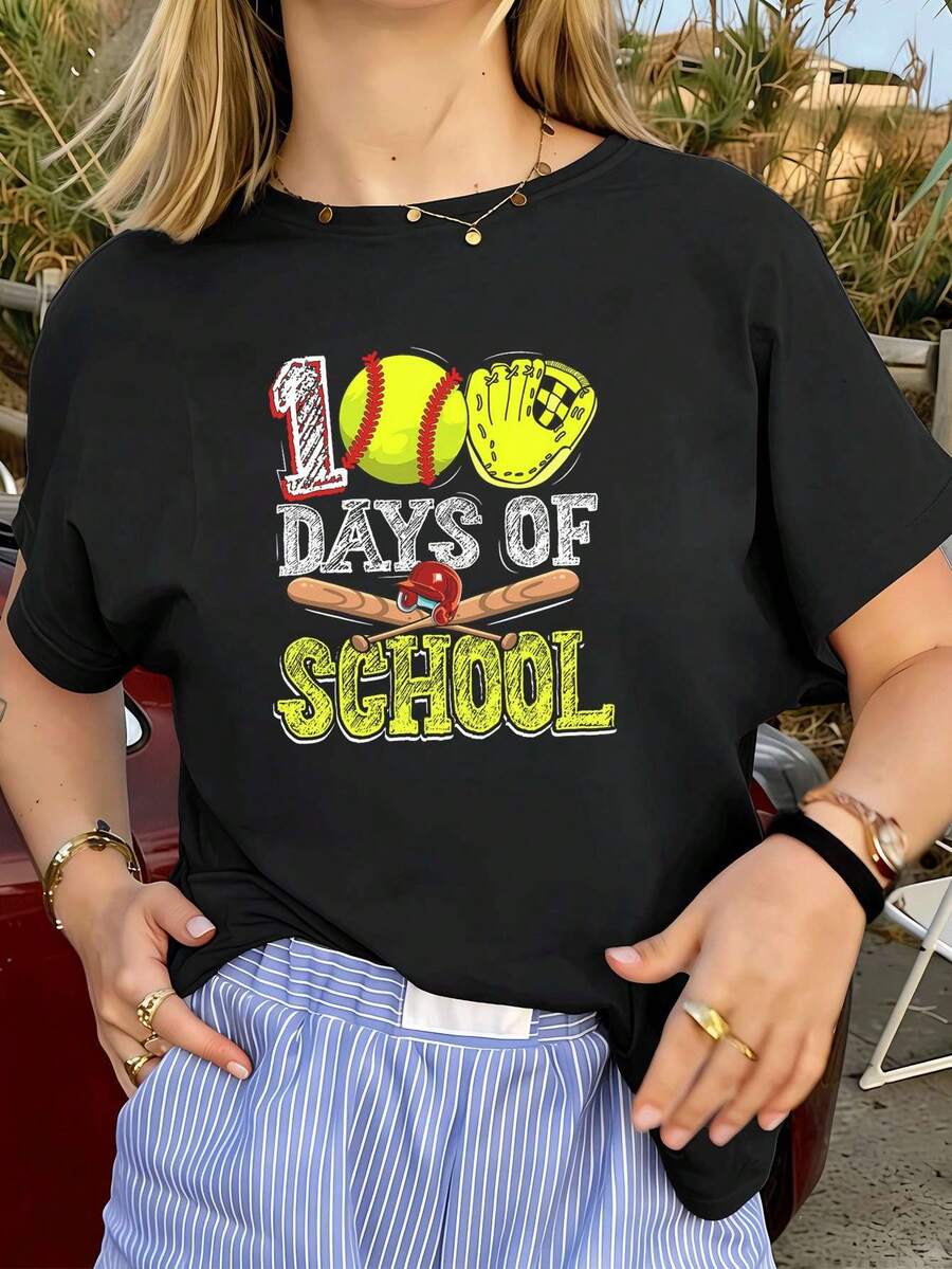 Women T-Shirts - Black - View 1