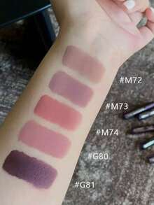 GIRLCULT Love Whisper Matte Lip Stain M72 Assassin, Velvet Matte Smooth, Highly Pigmented, Lightweight, Long-Lasting Not Fade, GIFT, 3.8ml/0.13 Fl.Oz - M72 Assassin - View 6