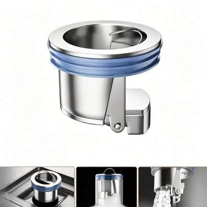 Nút bịt cống chống mùi hôi hiệu quả cao, nút chặn cống chất lượng cao, chống côn trùng và khử mùi, thích hợp cho phòng tắm, nhà bếp, vòi sen, cống nhà vệ sinh, nút bịt cống bền, đồ dùng gia đình phòng tắm DB7E.