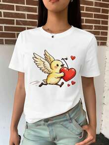 Women T-Shirts - White - View 2