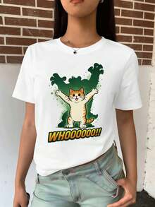Women T-Shirts - White - View 2
