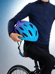 1 Buah Helm Olahraga Serbaguna – Helm Portabel Tahan Lama untuk Berbagai Penggunaan, Tali Pengikat yang Dapat Diatur, Desain Ventilasi yang Baik, Ideal untuk Bersepeda, Skateboard, Skuter, Hadiah Liburan yang Menarik - MultiWarna - View 2