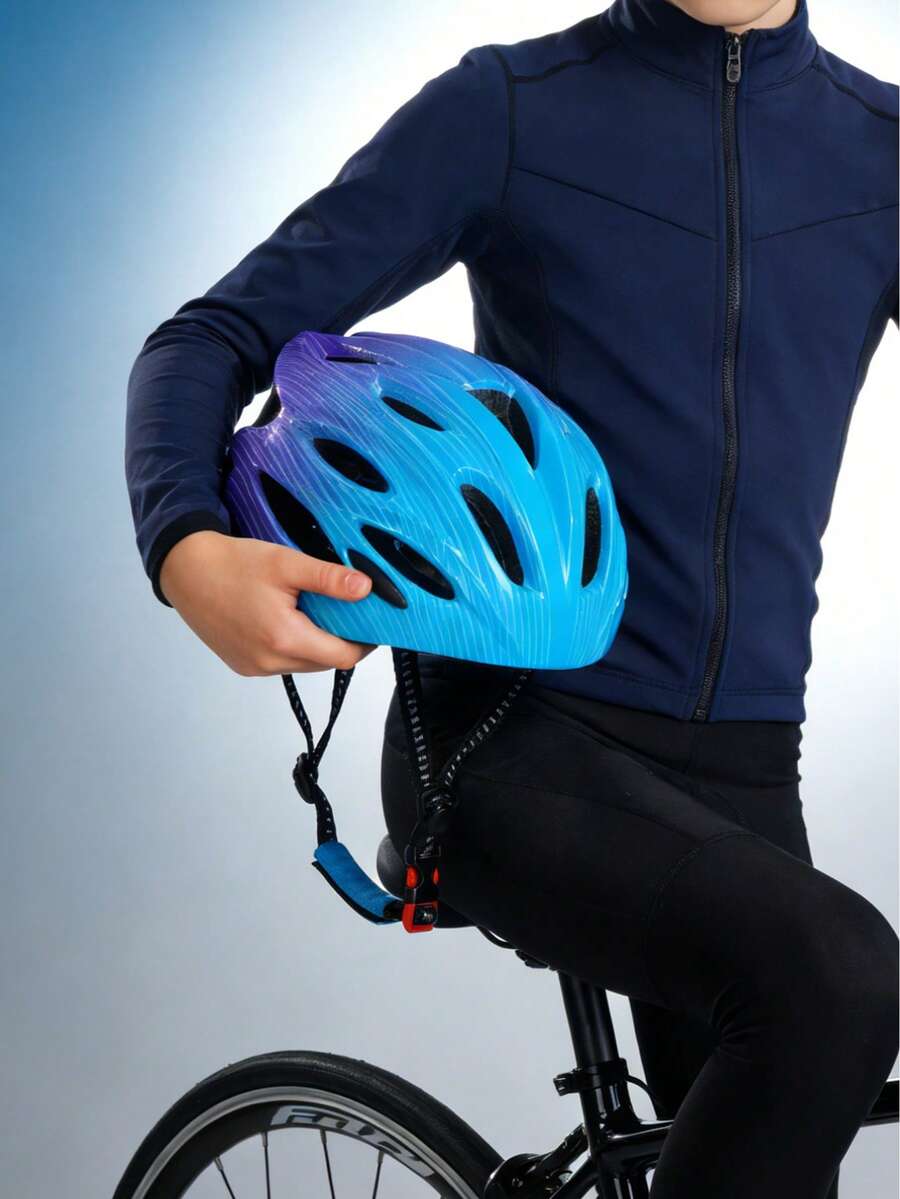 1 Buah Helm Olahraga Serbaguna – Helm Portabel Tahan Lama untuk Berbagai Penggunaan, Tali Pengikat yang Dapat Diatur, Desain Ventilasi yang Baik, Ideal untuk Bersepeda, Skateboard, Skuter, Hadiah Liburan yang Menarik