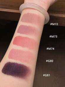GIRLCULT Love Whisper Matte Lip Stain M72 Assassin, Velvet Matte Smooth, Highly Pigmented, Lightweight, Long-Lasting Not Fade, GIFT, 3.8ml/0.13 Fl.Oz - M72 Assassin - View 7