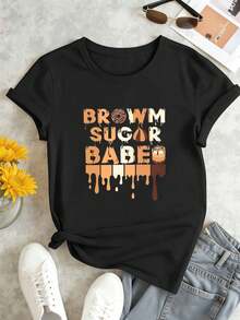 Women T-Shirts - Black - View 2