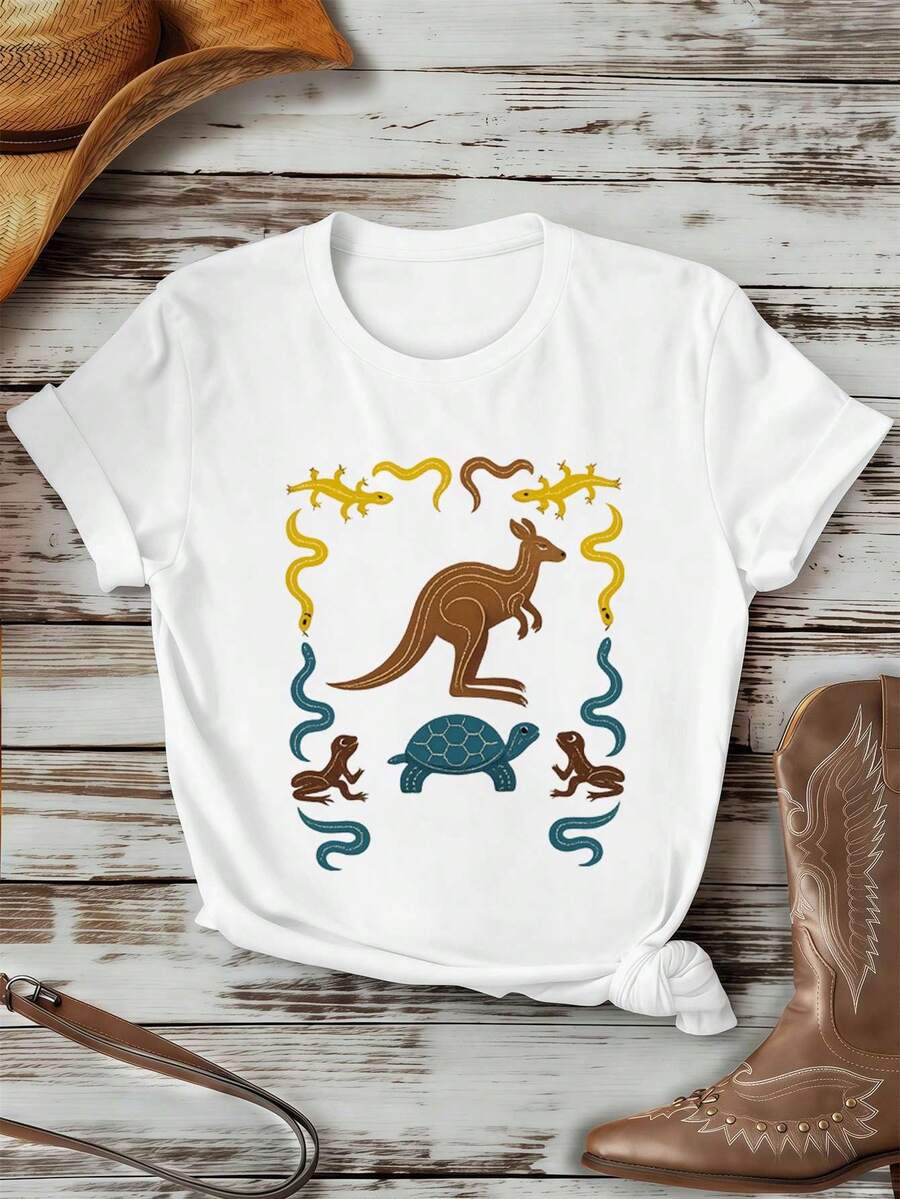 Women T-Shirts - White - View 1