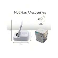 Bocina/Soporte Bluetooth para Celular con Conexión por Inducción - A - Ver 4