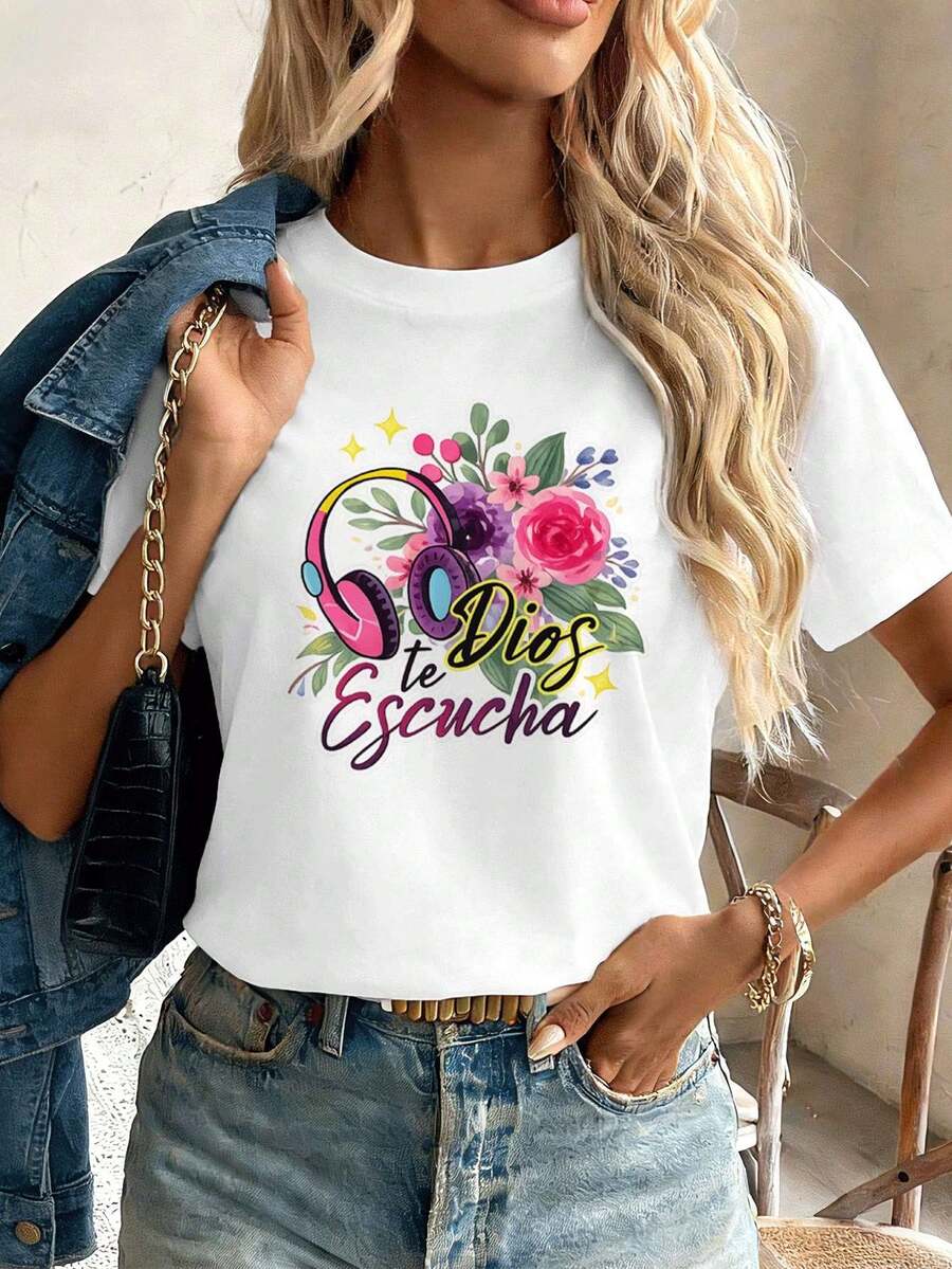 Women T-Shirts - White - View 1