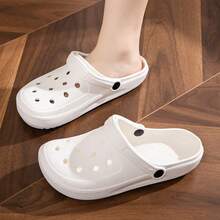1 đôi dép lê mùa hè unisex, dép xăng đan chống thấm nước cho cặp đôi, dép đế mềm chống trượt, quà tặng sinh nhật bất ngờ cho kỳ nghỉ ngoài trời. - Dép nữ - Xem 11