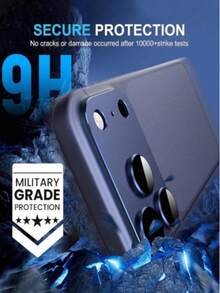Alloy Solid Color 1pc Camera Lens Protector Made Of Matte Metallic Aluminum Alloy Tempered Glass For IPhone 17 Pro Max/17 Pro, Easy To Apply, Scratch-Resistant, Full Coverage, Compatible With Protective Cases, Unisex, Bubble-Free, High Hardness, Mother's Day Birthday Gift - Metal Armor - View 12