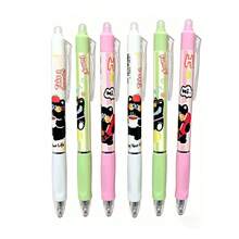 Hộp 6 bút bi xóa được 0.5mm màu xanh dương, thích hợp cho mùa tựu trường. - Tròn - Xem 11