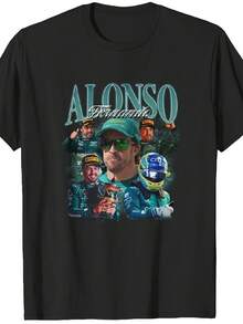 Camisetas masculinas - Preto - Ver 6