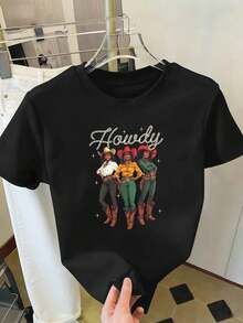 Women T-Shirts - Black - View 2