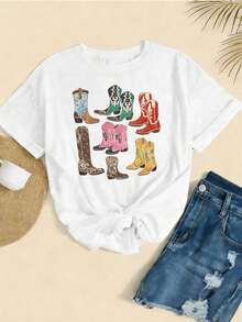 Women T-Shirts - White - View 2