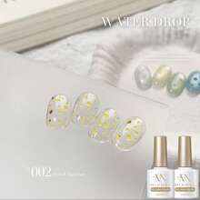 MIANEL GEL 2026新款防水水滴形亮油指甲油，透明水滴设计，适合夏季美甲沙龙使用 - 彩色 - 查看 22